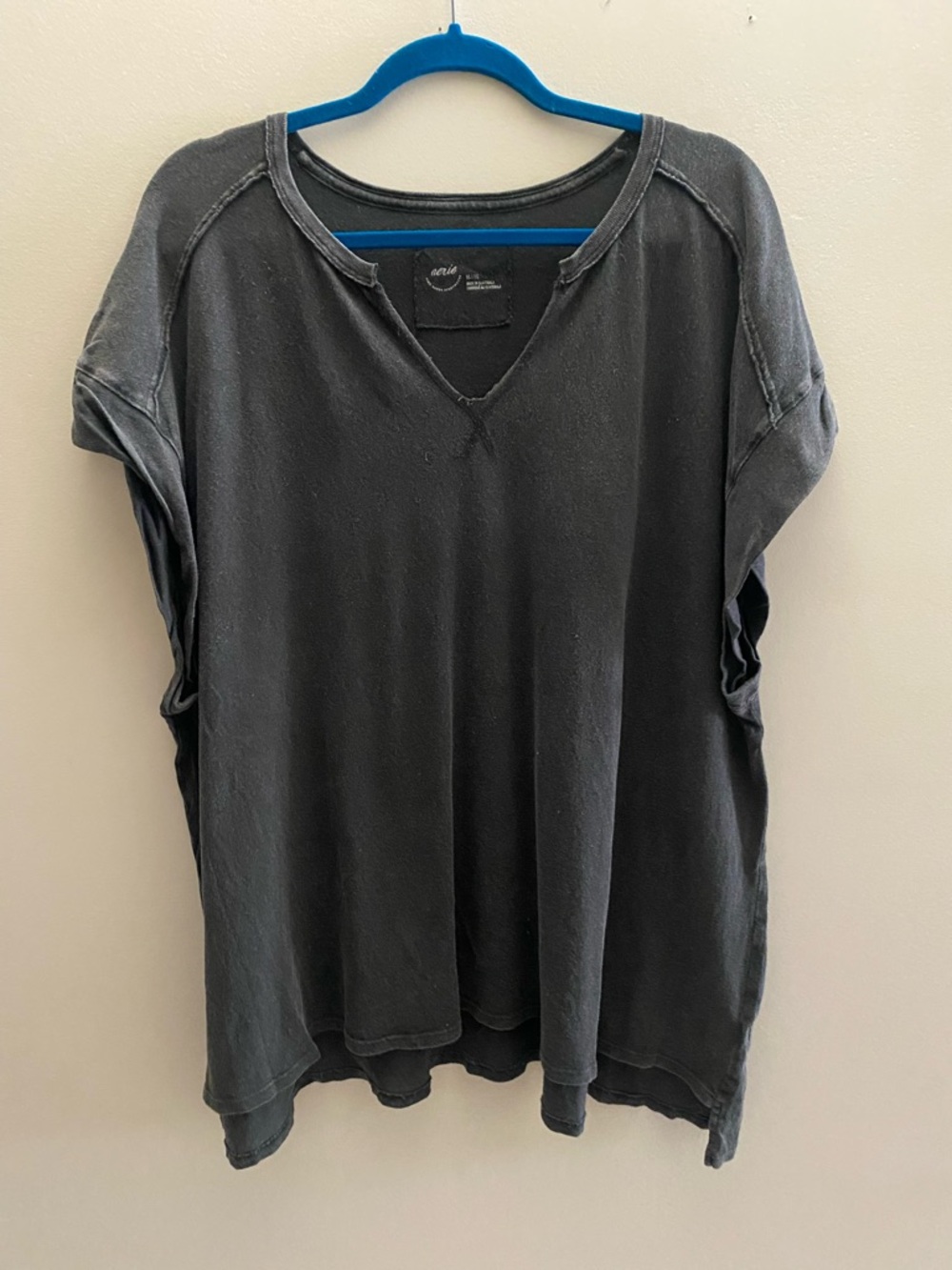 aerie Summer Breeze Notch neck tee